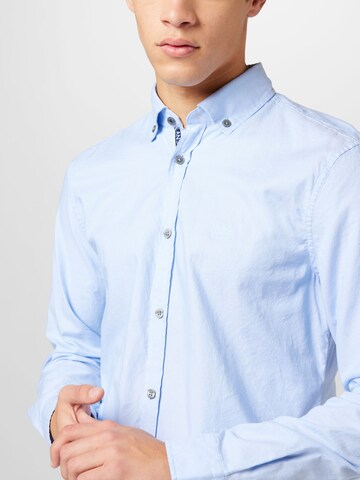 JOOP! Jeans - Regular Fit Camisa em azul