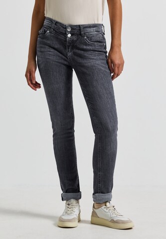 STREET ONE Regular Jeans in Grey: front