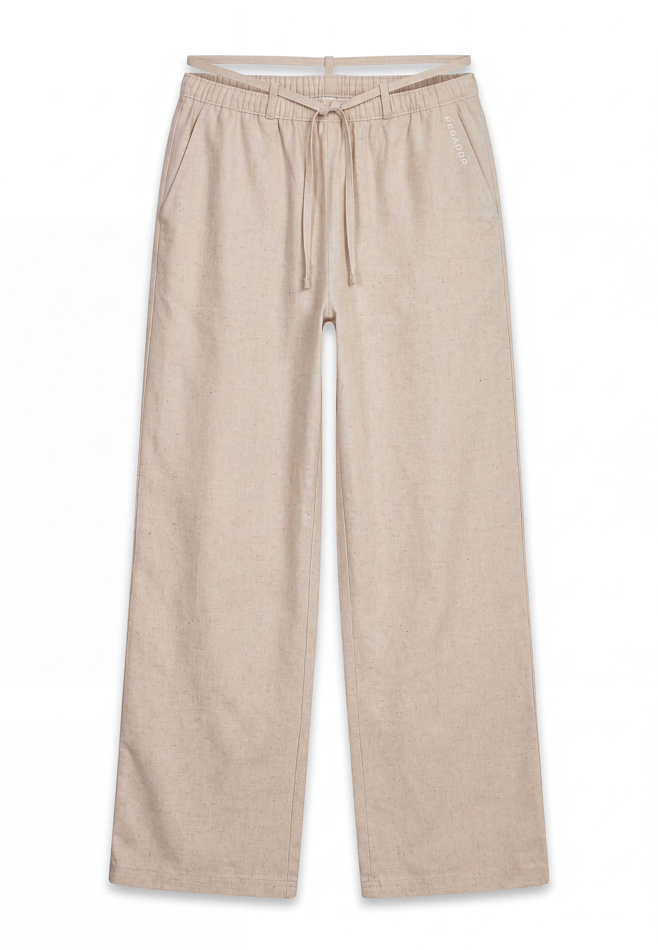 Pantaloni di Pegador in beige: frontale
