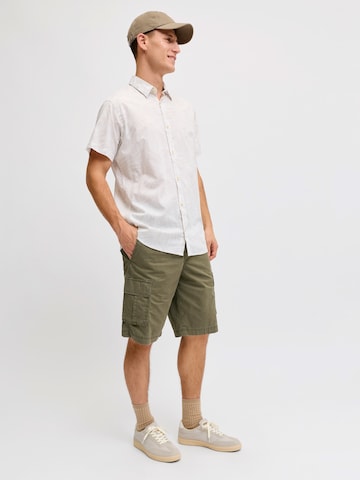 Loosefit Pantalon cargo 'JREBCORY' JJ Rebel en vert