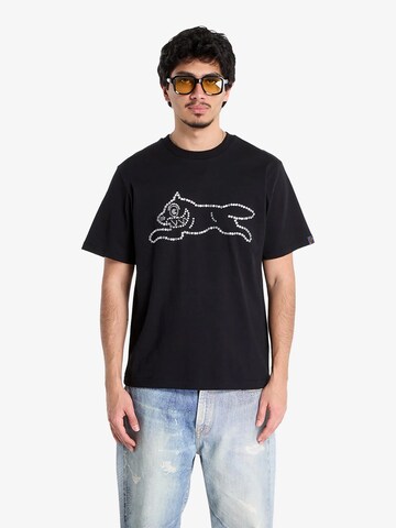 T-Shirt ICECREAM en noir : devant