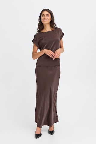 Fransa Blouse in Brown