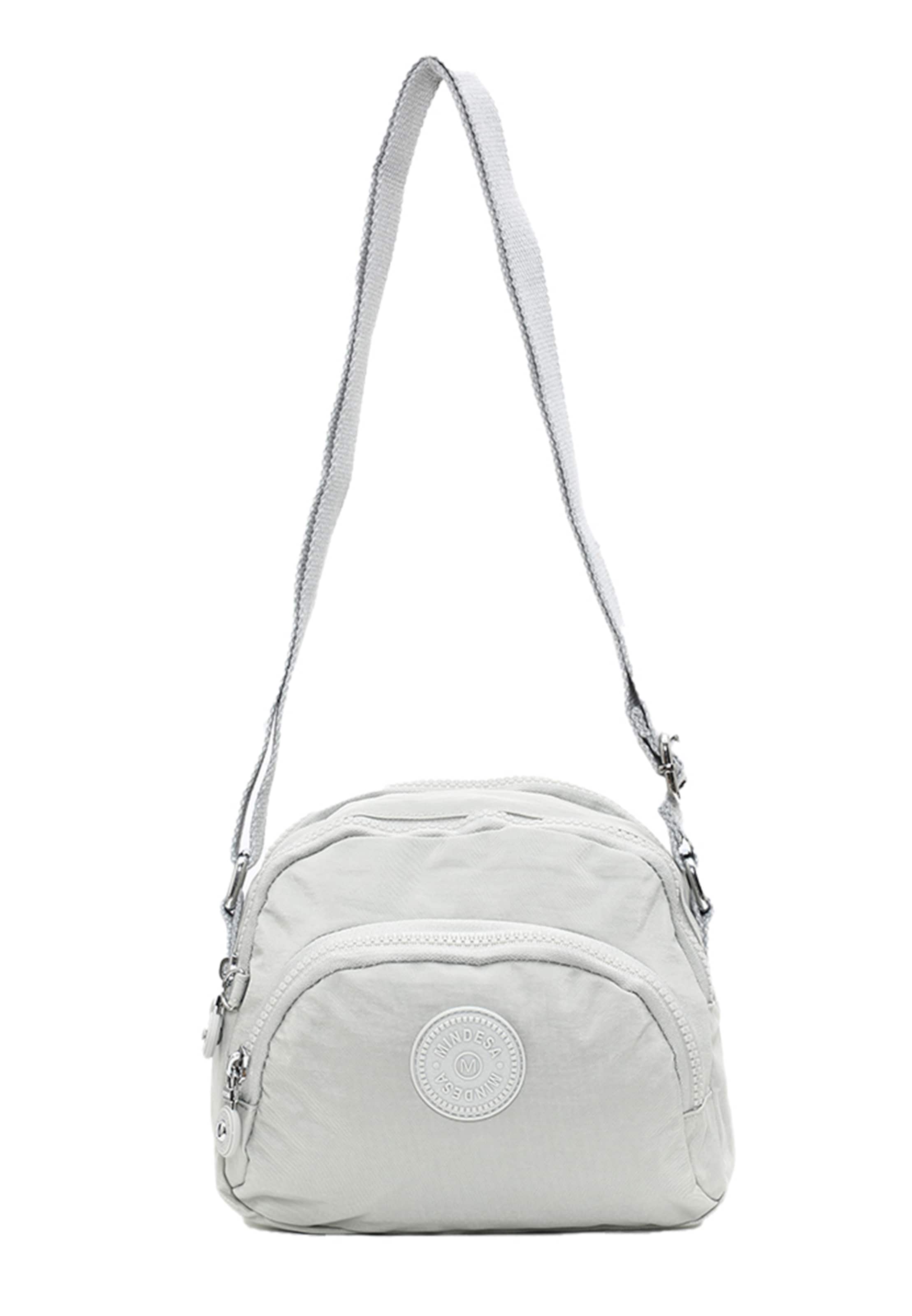 Mindesa - Mala de ombro em cinzento: frente