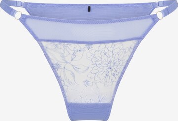 LingaDore String in Blauw: voorkant