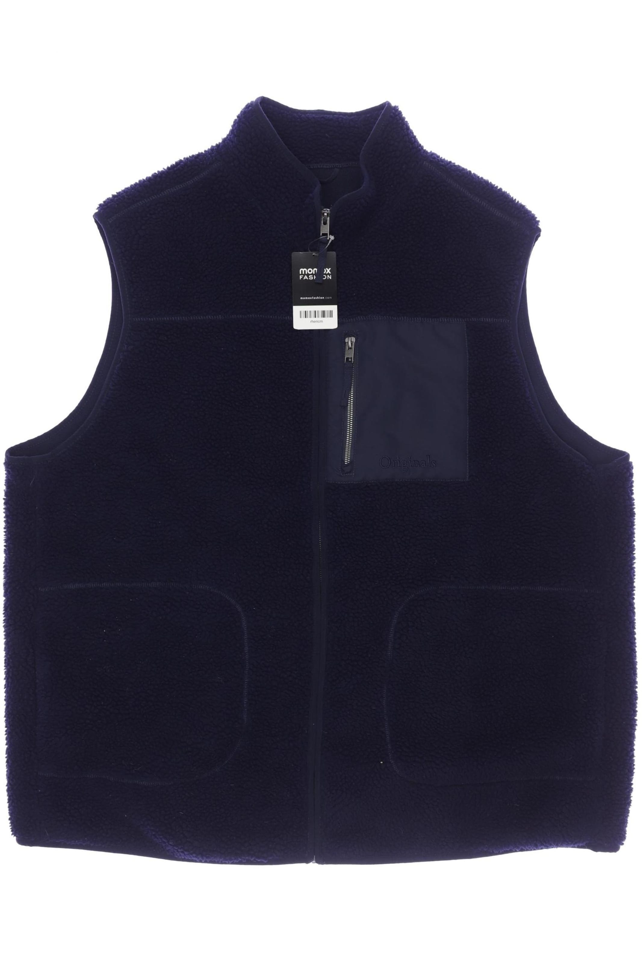 JACK & JONES Vest in XXXL in Blue: front