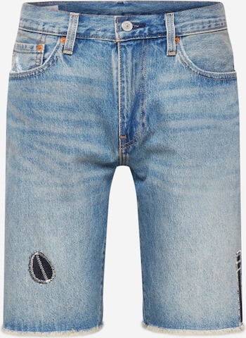 LEVI'S ® Джинсы '405 Standard Shorts' в Синий: спереди