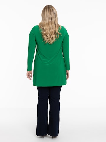 Yoek Blouse 'Dolce' in Groen