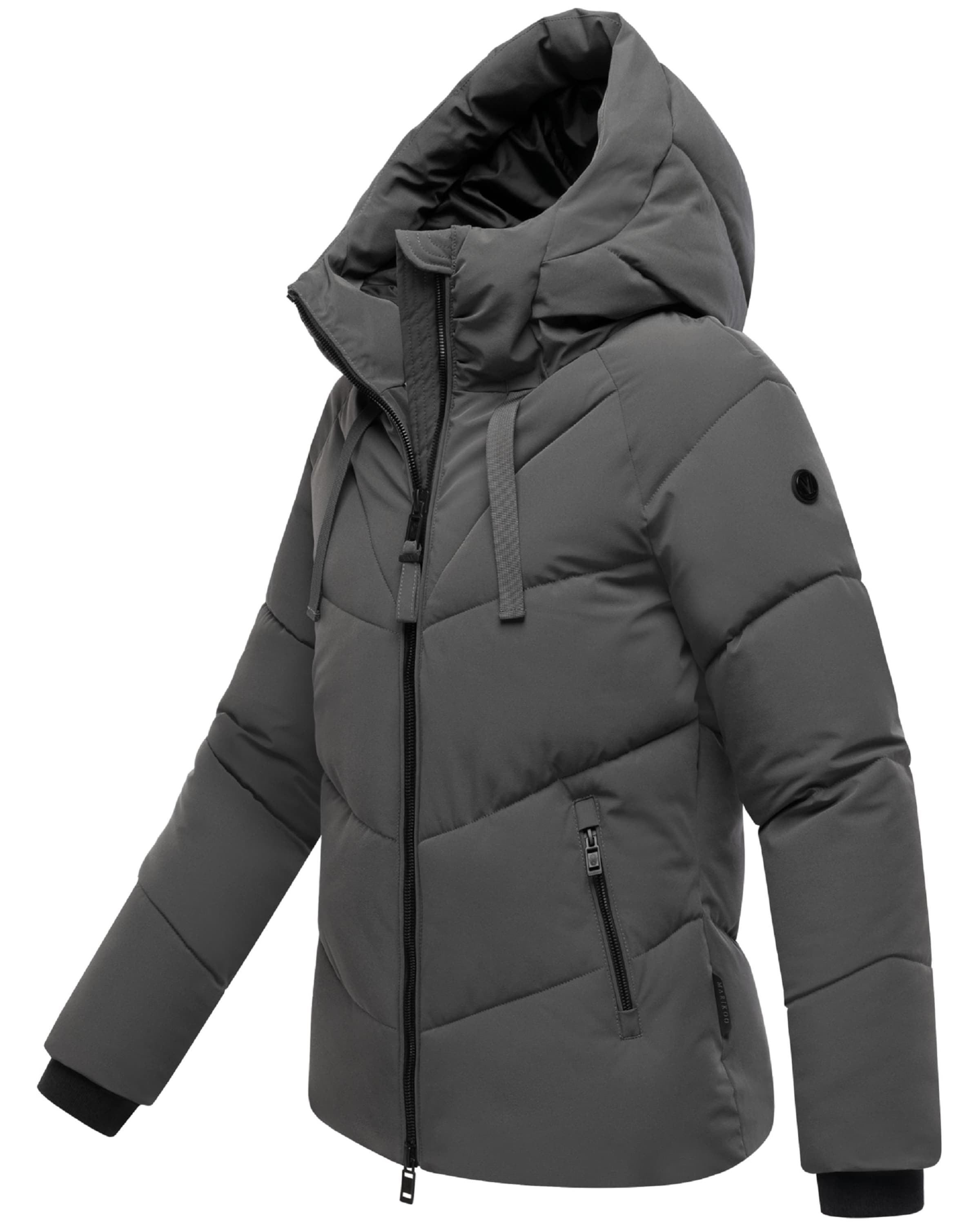 MARIKOO Zimska jakna 'Kwamee 16' | siva barva