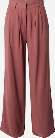 Regular Pantalon 'Mara' ABOUT YOU en marron : devant