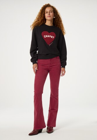Sweat-shirt Fabienne Chapot en noir