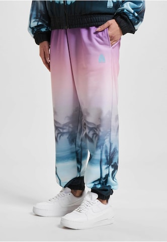 Just Rhyse Tapered Trousers 'Lost Paradise' in Mixed colours: front