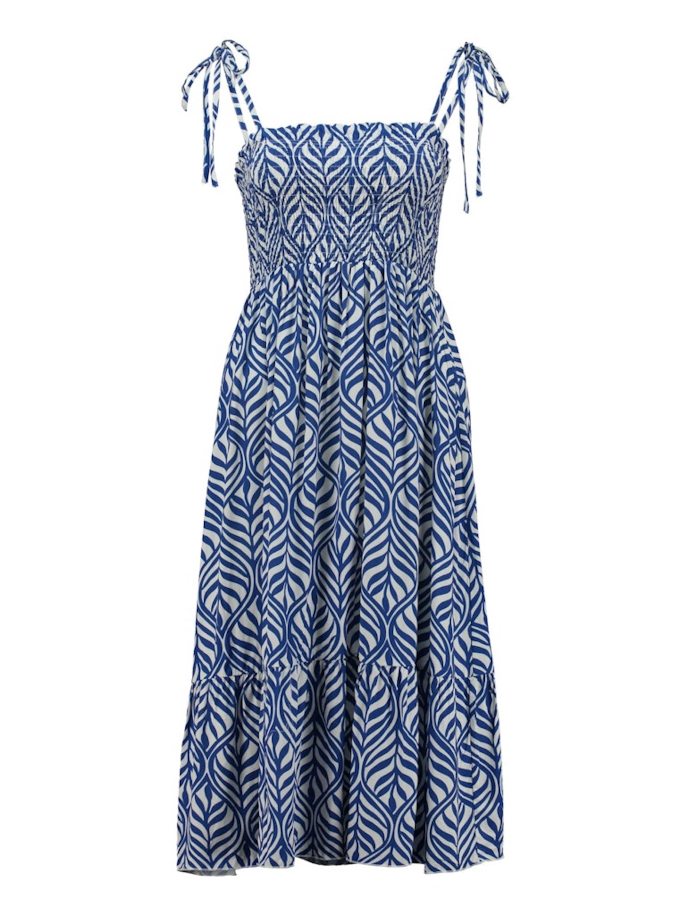 Hailys Лятна рокля 'Sa44lly' в синьо: отпред