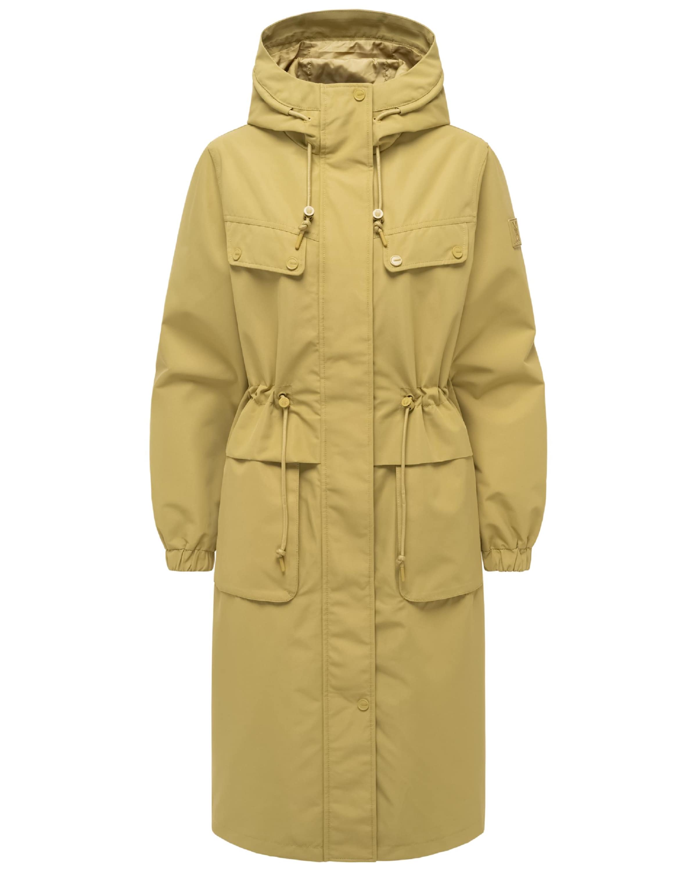 Cappotto di mezza stagione 'Kirschwind 14' di NAVAHOO in verde: frontale