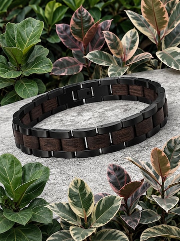 Holzwerk Bracelet 'WOLFSEE' in Brown