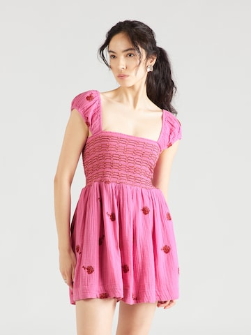 Free People Kleid 'TORY' in Pink: predná strana