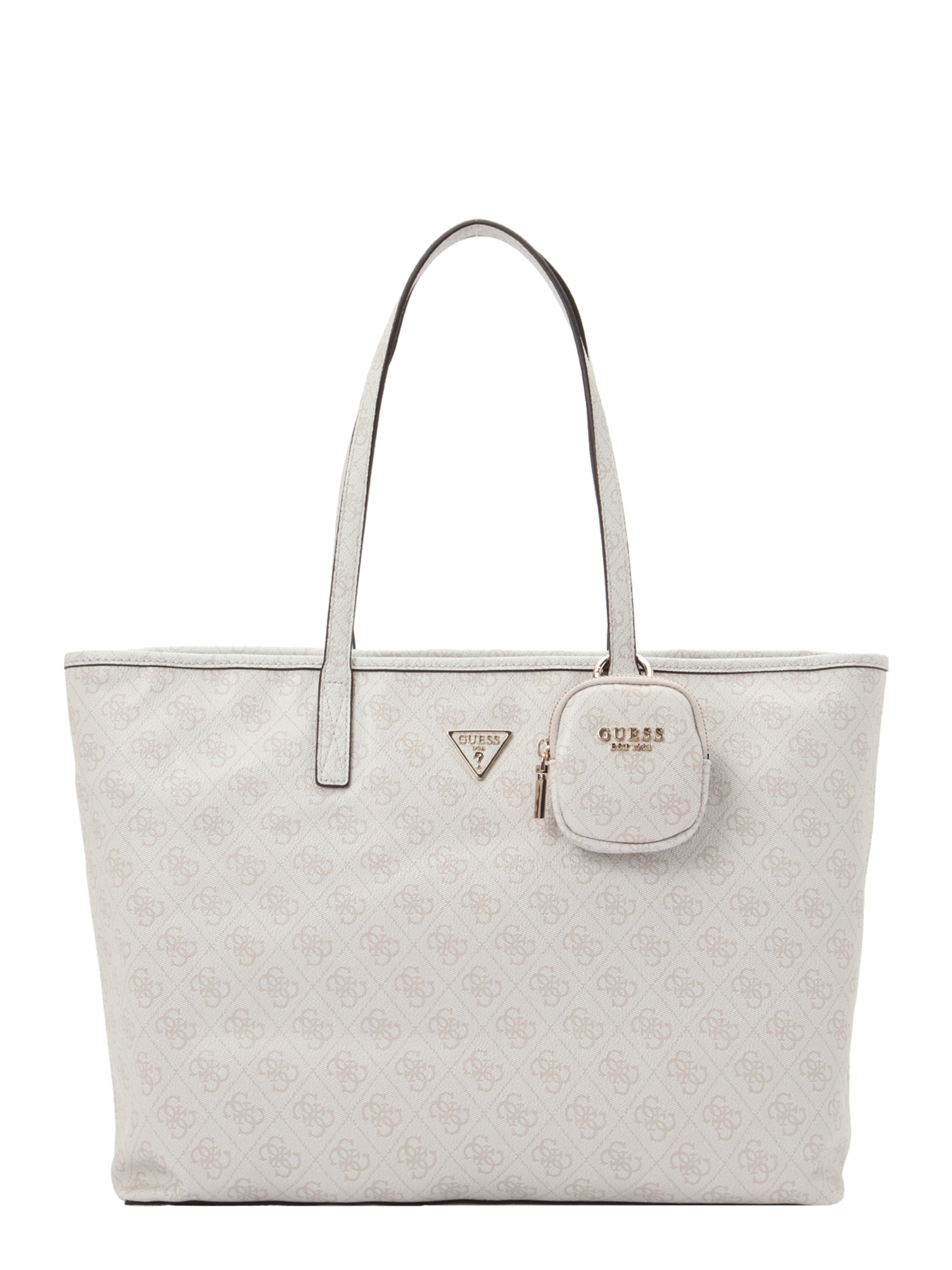 Cabas 'Power Play II' GUESS en blanc : devant