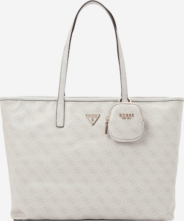 Cabas 'Power Play II' GUESS en blanc : devant