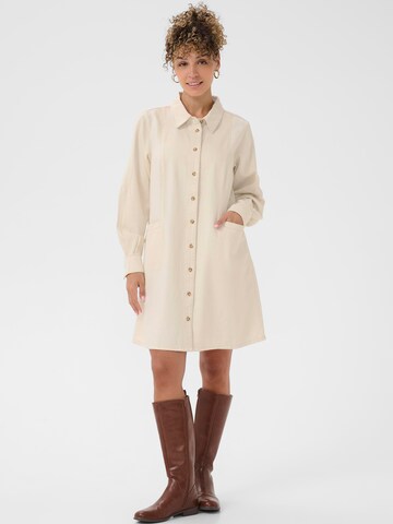 Robe-chemise 'CRBirdie' Cream en beige