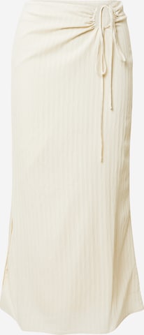 NA-KD Spódnica w kolorze beżowy: przód