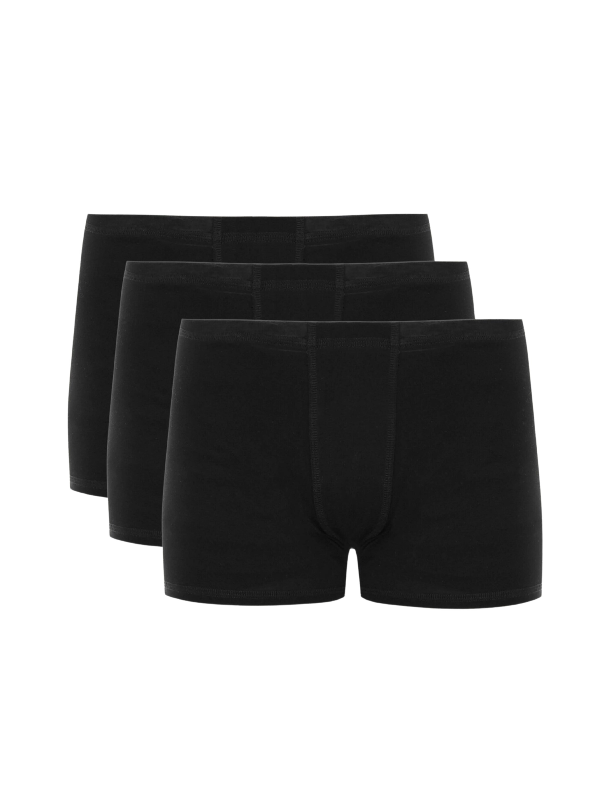 ZUBEK Boksershorts 'Men's Seaweed Tencel Boxer Briefs (Trunks) – 3 Pack' i sort: forside