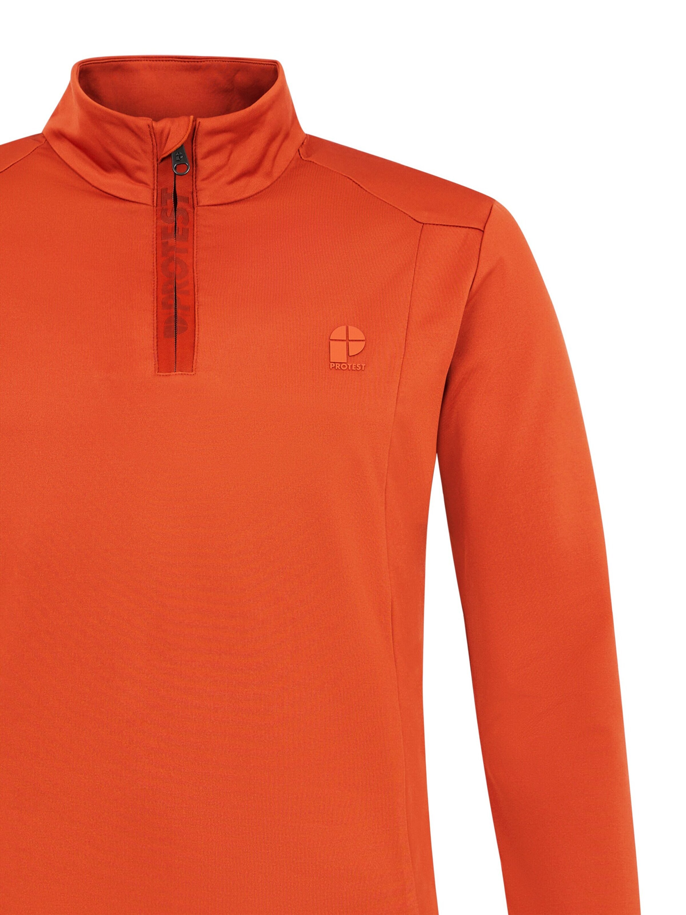 PROTEST Sports sweatshirt 'REWILL' in Red