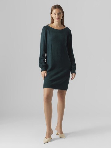 Robes en maille 'LEFILE' VERO MODA en vert
