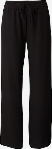 Wide Leg Pantalon 'Bounce' Blanche en noir : devant