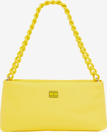 Tommy Jeans Shoulder Bag in Yellow: front