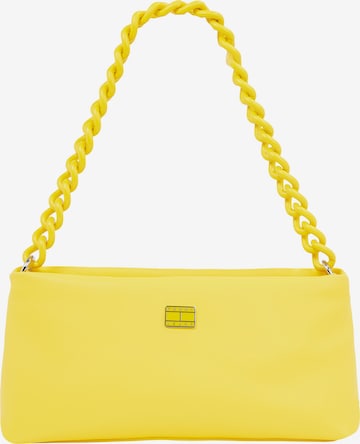 Tommy Jeans Shoulder Bag in Yellow: front