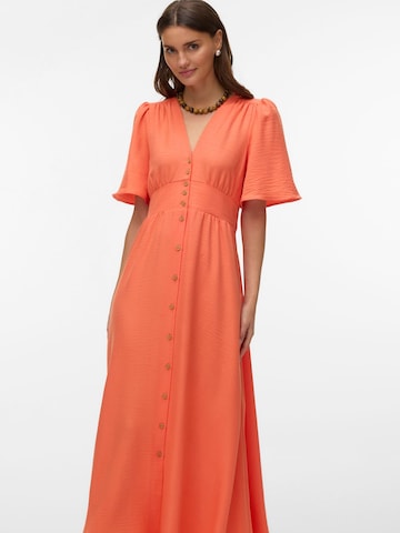 Robe 'VMMELANEY' VERO MODA en orange