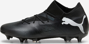 PUMA Soccer Cleats 'FUTURE 7 MATCH' in Black: front