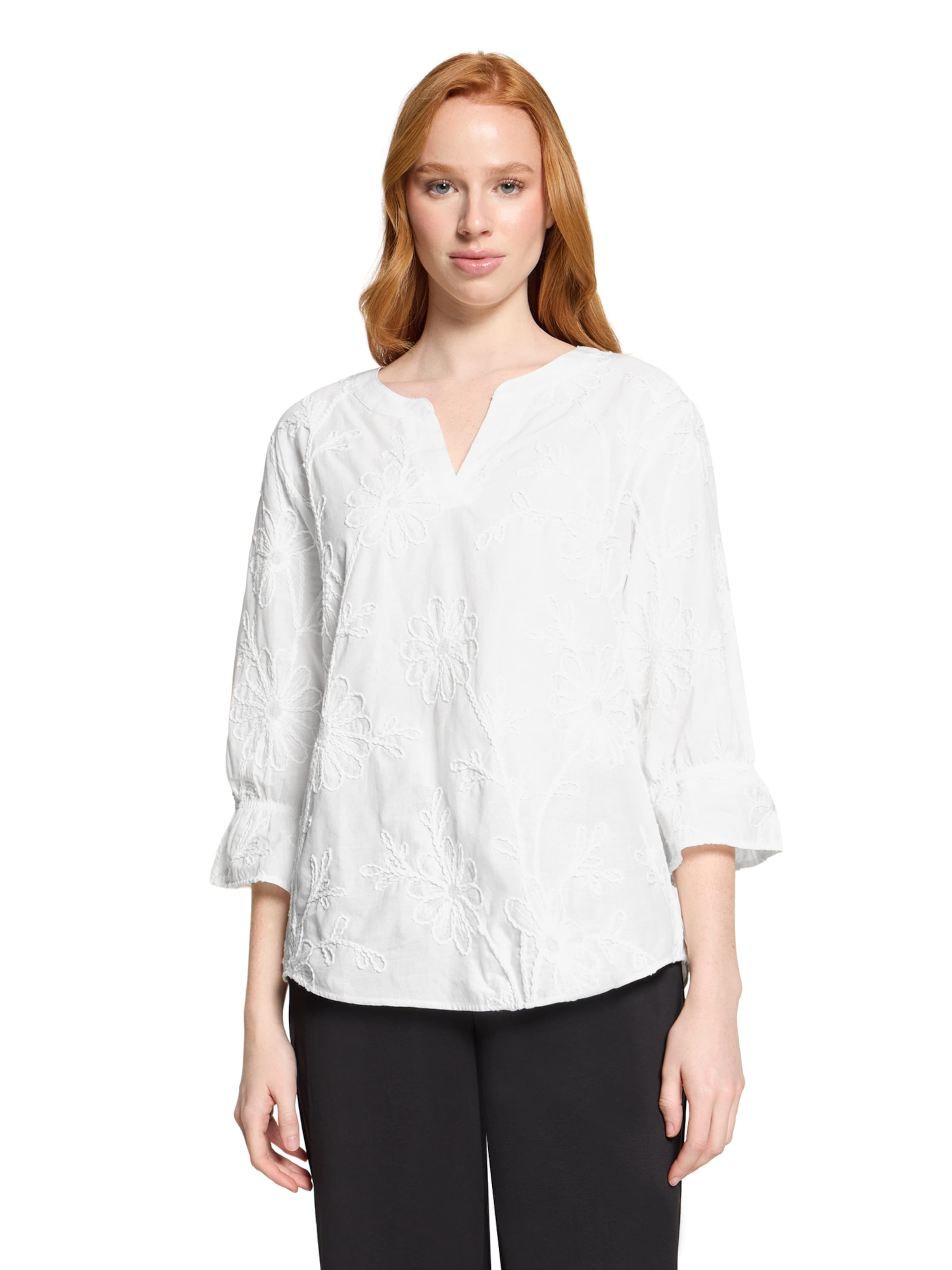 Betty Barclay Blouse in Wit: voorkant