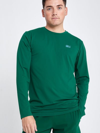 SPORTKIND Performance Shirt 'Crew Neck Long Sleeve Shirt' in XS in Dark green, Item view