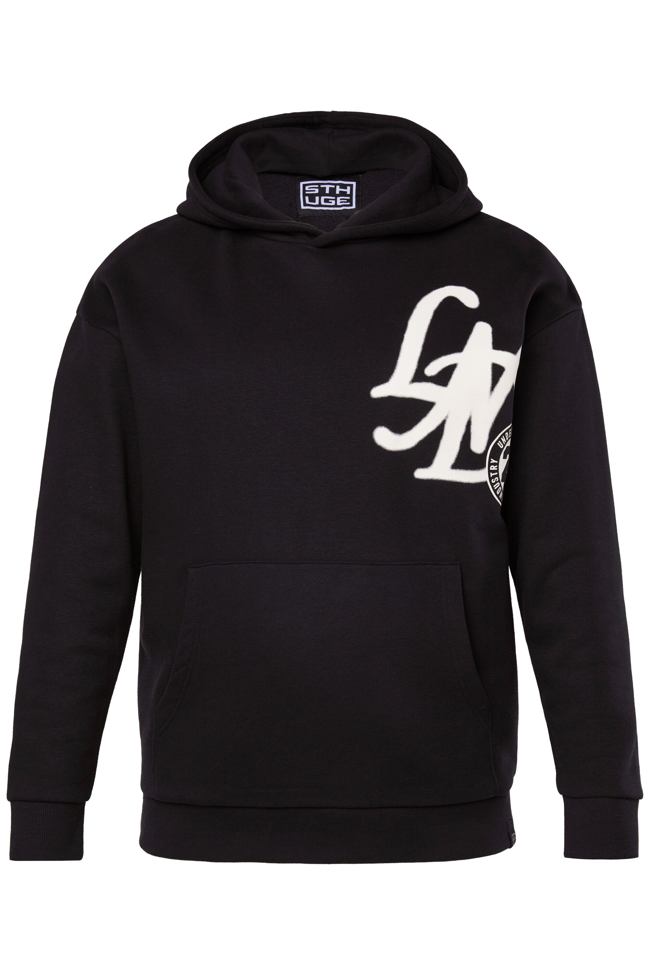 STHUGE Sweatshirt in Black: front