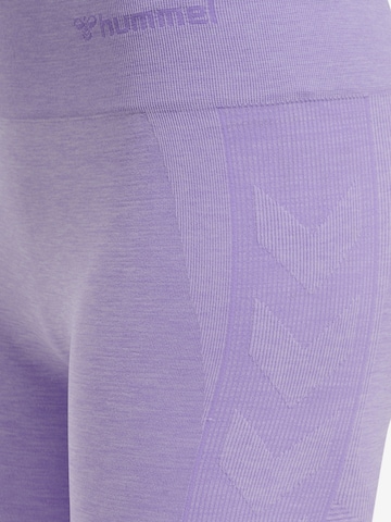 Hummel Skinny Sports trousers in Purple