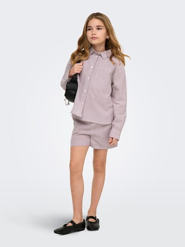 ONLY GIRLS Bluse 'KOGSmilla' i pink