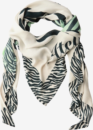 STREET ONE Tuch in grün / schwarz / wollweiß, Produktansicht
