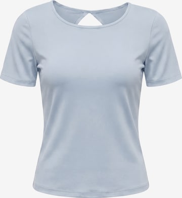 T-shirt usha BLACK LABEL en bleu : devant
