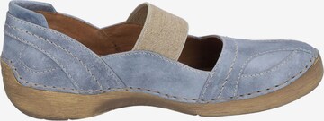 JOSEF SEIBEL Ballet Flats with Strap 'Fergey' in Blue