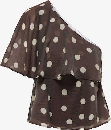 JDY Overdel 'JDYFAY' i brun: forside