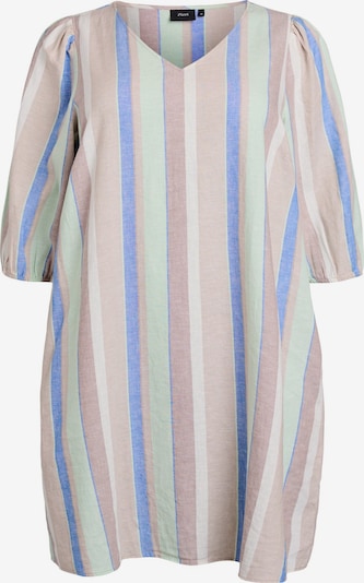 Suknelė 'Vlina' iš Zizzi, spalva – smėlio spalva / gelsvai pilka spalva / mėlyna / pastelinė žalia, Prekių apžvalga