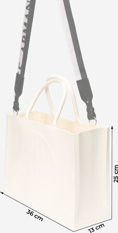 ARMANI EXCHANGE Ročna torbica | bela barva