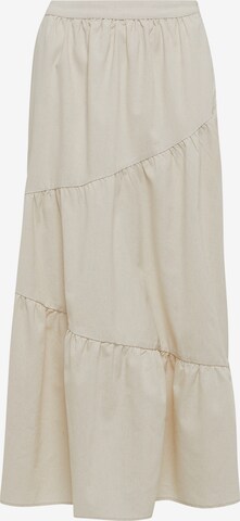 St MRLO Rok 'EVANS' in Beige: voorkant