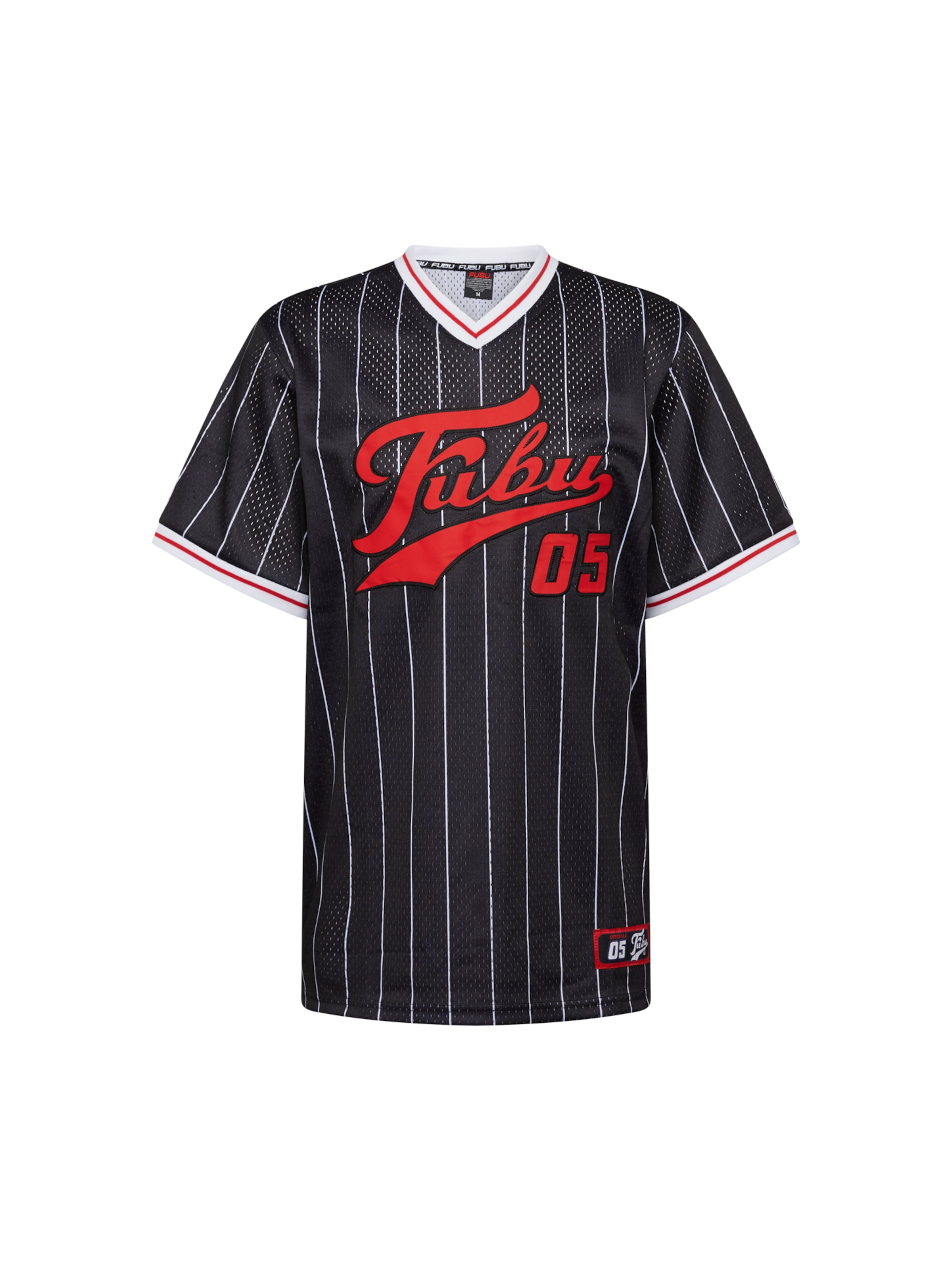 FUBU - Camisa em preto: frente