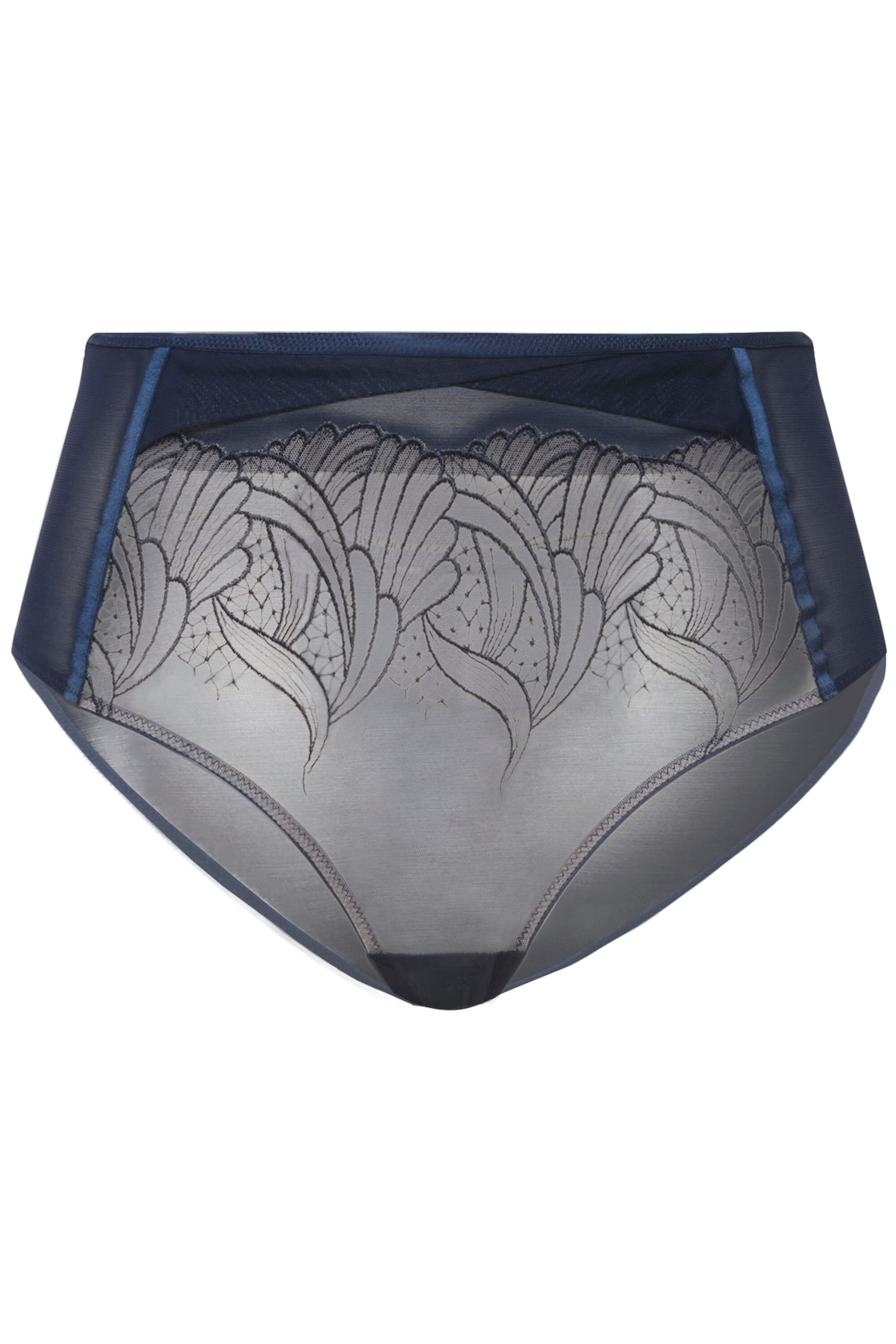 Ulla Popken Slip in Blauw: voorkant