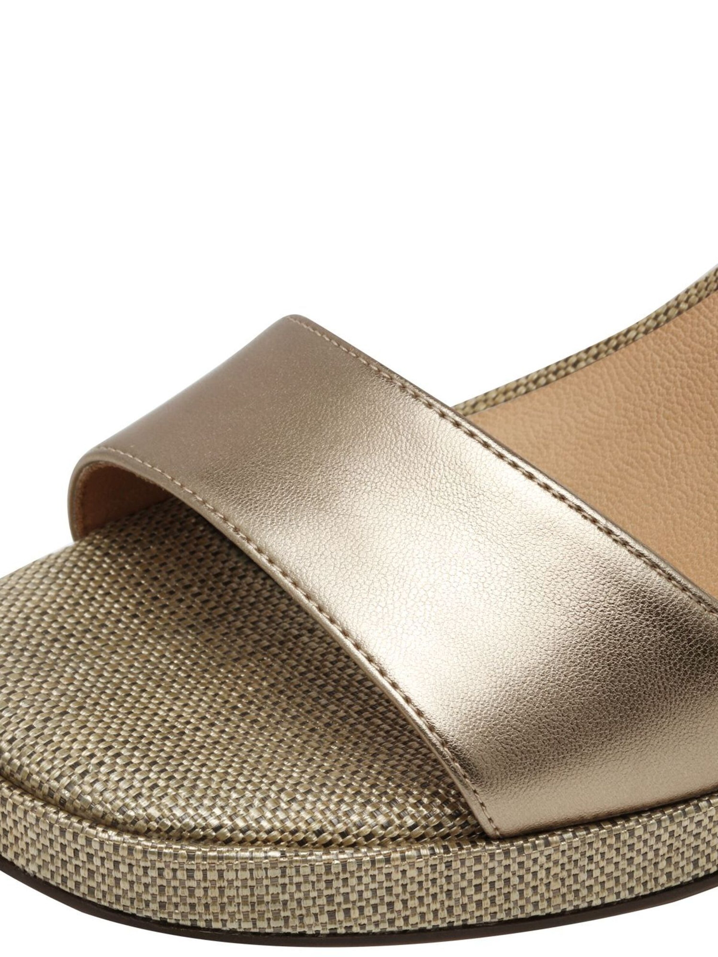 Sandales Tamaris en or