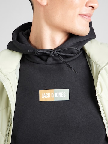JACK & JONES Sweatshirt 'JJPAN' in Zwart