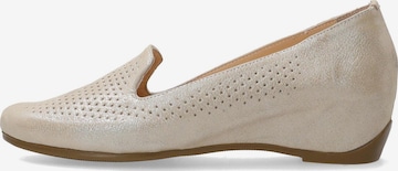 VENEZIA Moccasins in Gold: front