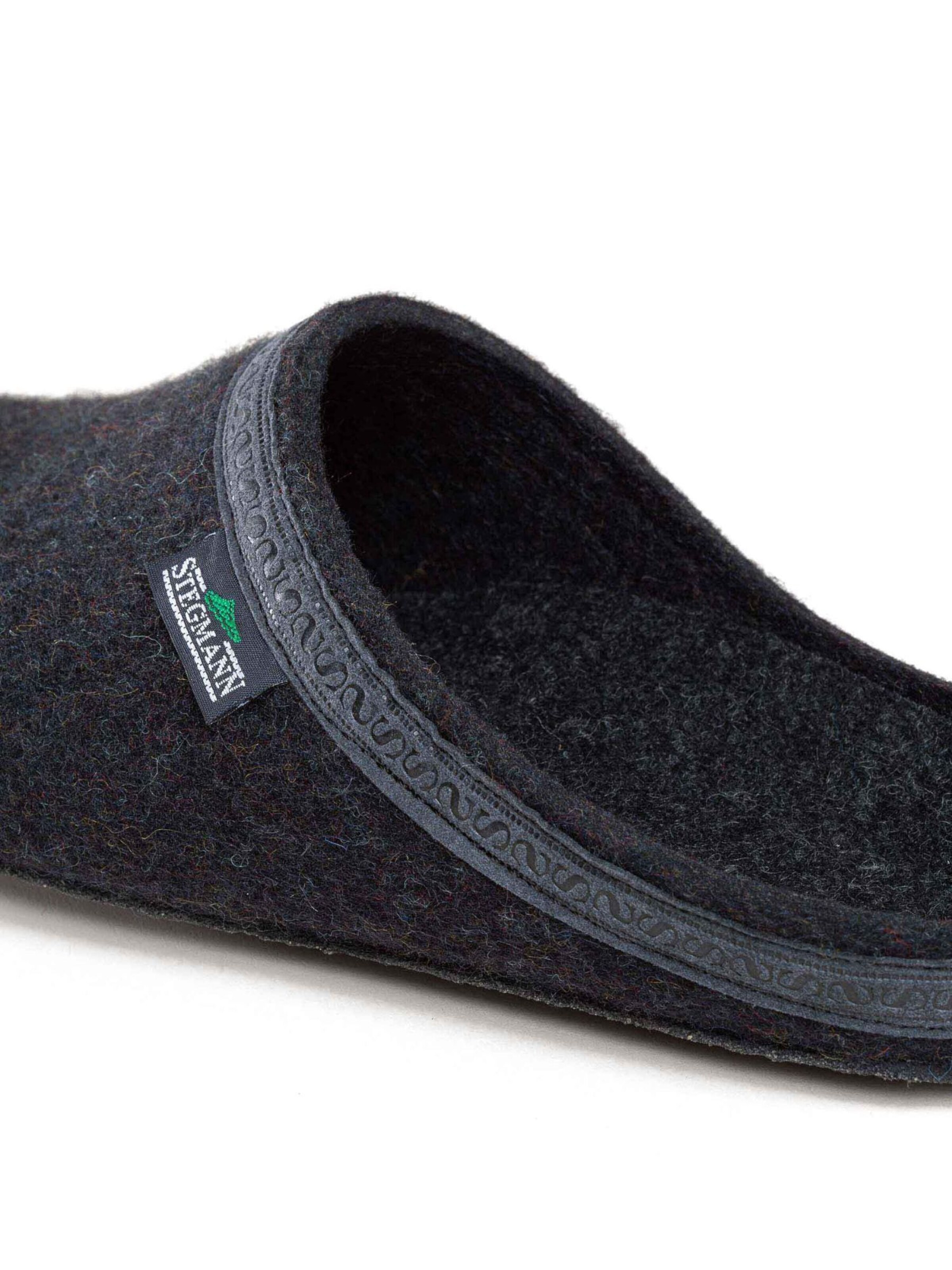 Stegmann Slippers 'Filzclogs Stegmann 127' in Grey