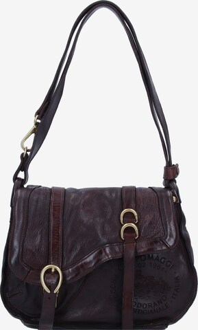 Campomaggi Shoulder Bag in Brown: front